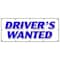 Signmission DRIVERS WANTED BANNER SIGN cdl taxi limousine bus truck delivery B-120 Drivers Wanted - alternate 1